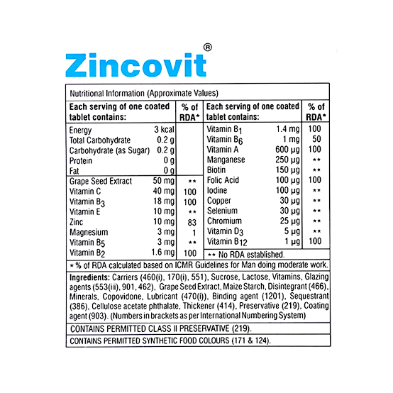 Zincovit