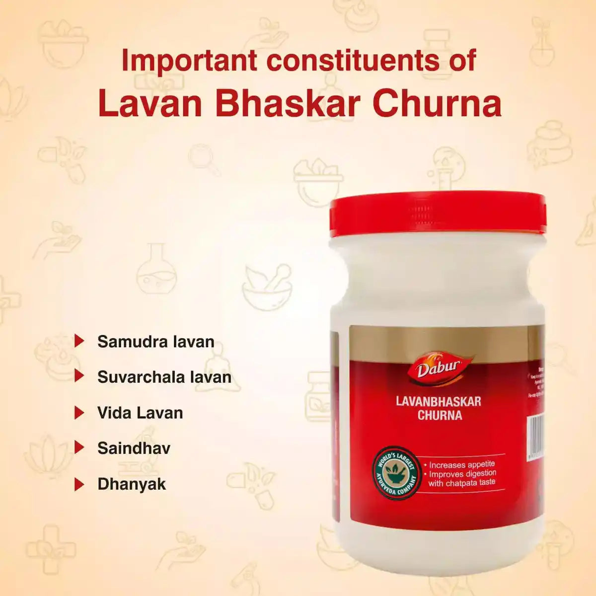 Dabur Lavanbhaskar Churan 60g