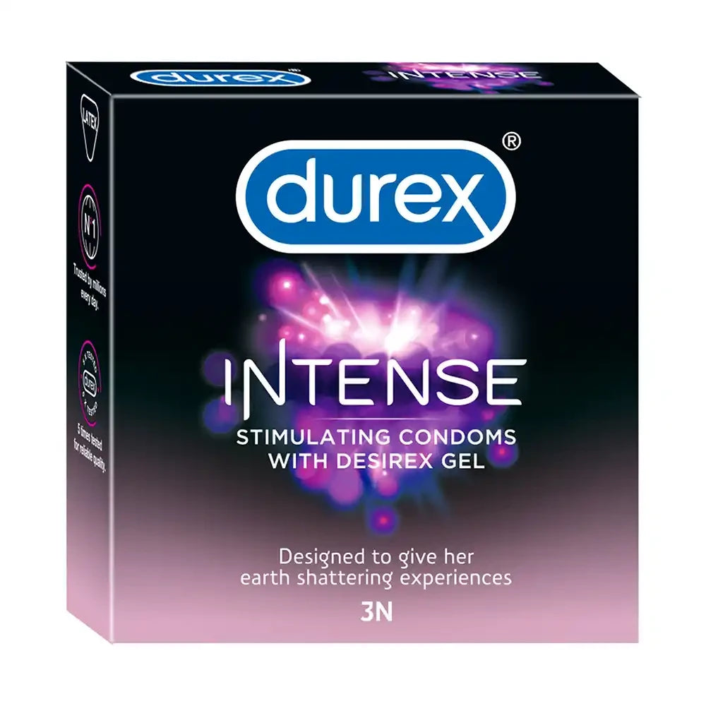 Durex Intense - 3 Condoms