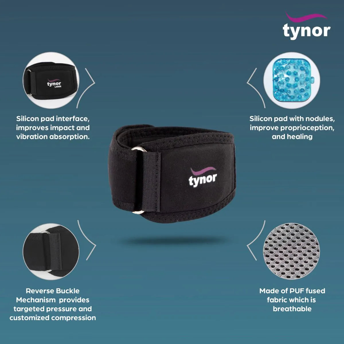 Tynor Tennis Elbow Support L