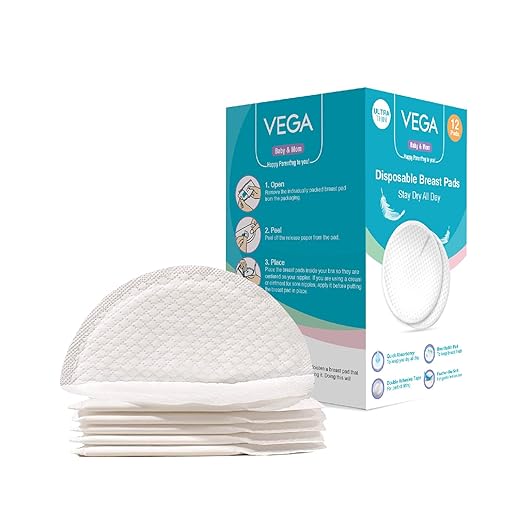 Vega Disposable Breast Pads 12 Piece