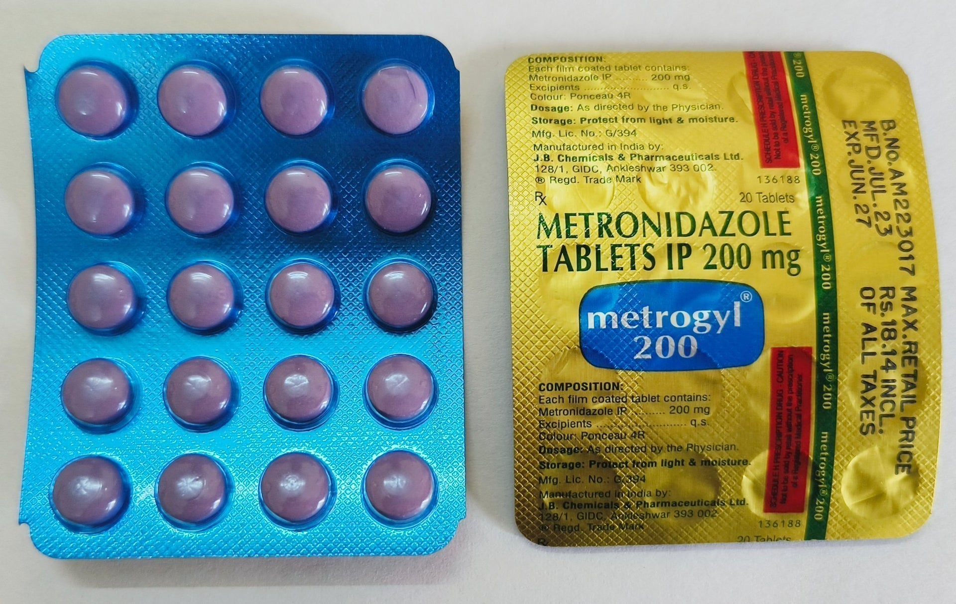 Metrogyl 200mg