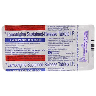 Lamitor Od 200mg Tab 10tab