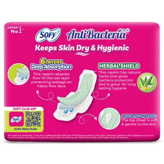 Sofy Anti Bacteria Sanitary Pads Xl, 28 Count