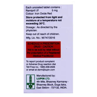 Ramistar 5mg 1*15