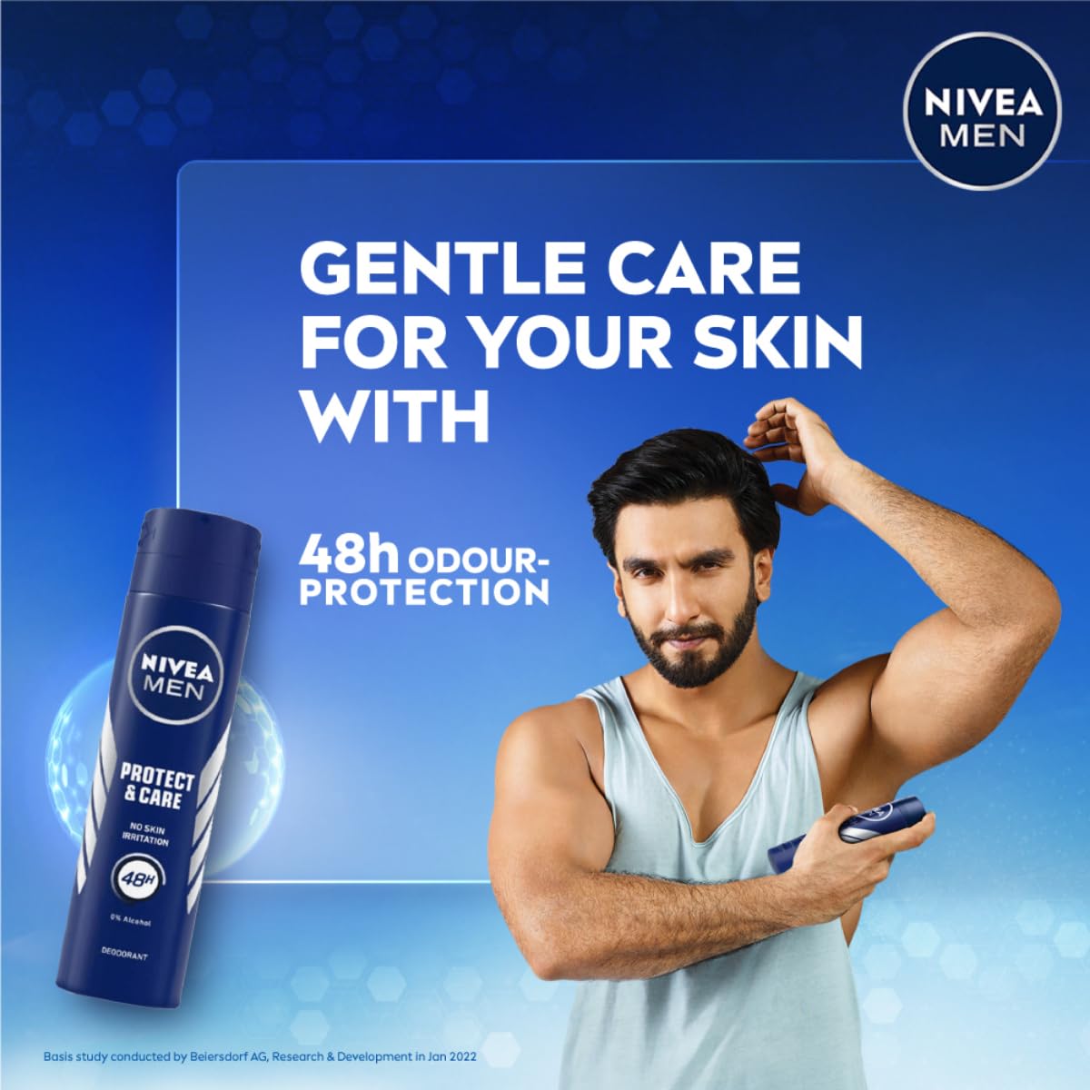Nivea Men Protect And Care Deodorant, 150ml