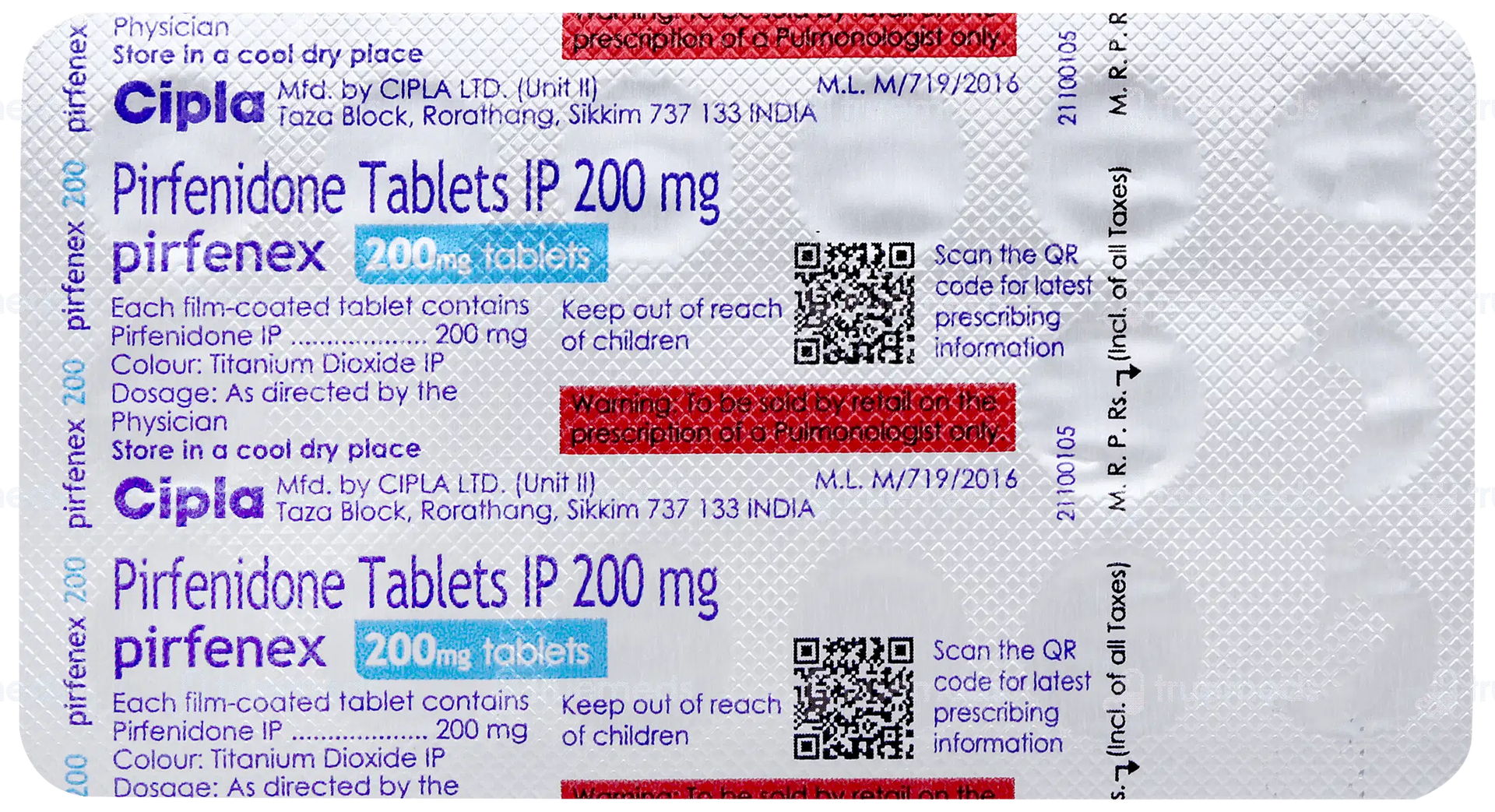 Pirfenex 200 Tab