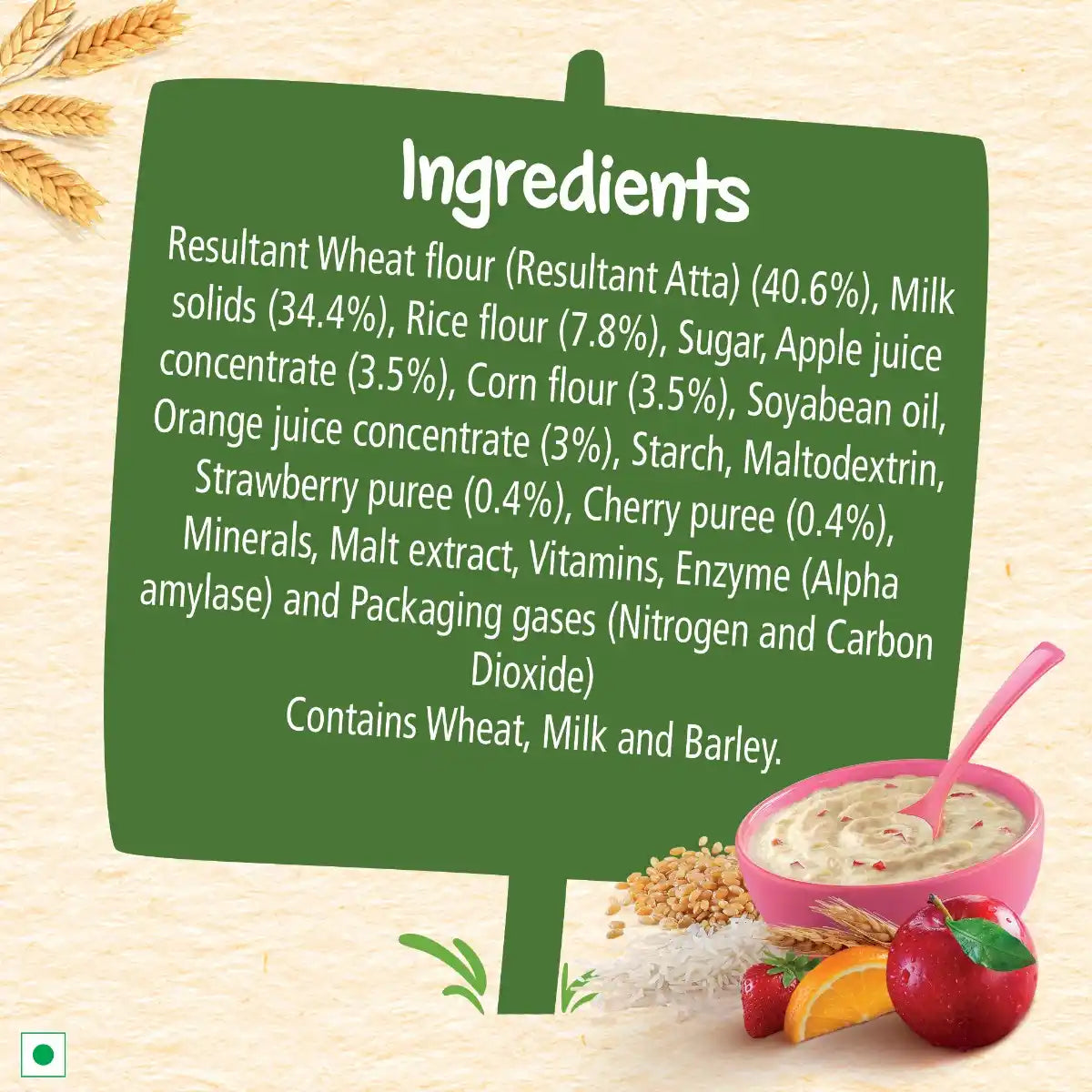Cerelac With Milk Wheat Rice Mixed Fruit 350g No10