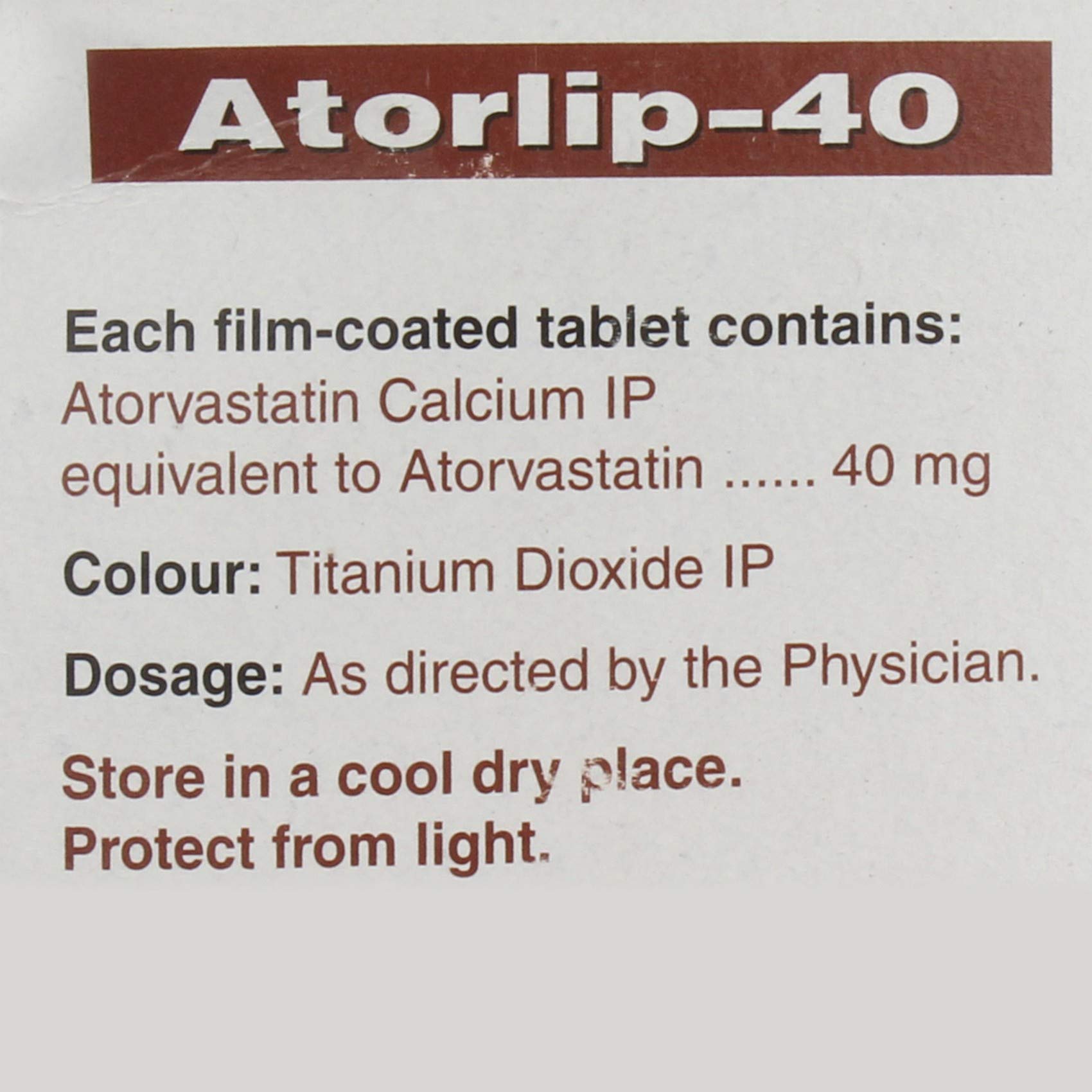 Atorlip 40mg