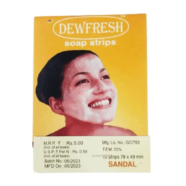 Dewfresh Soap Strips Sandal