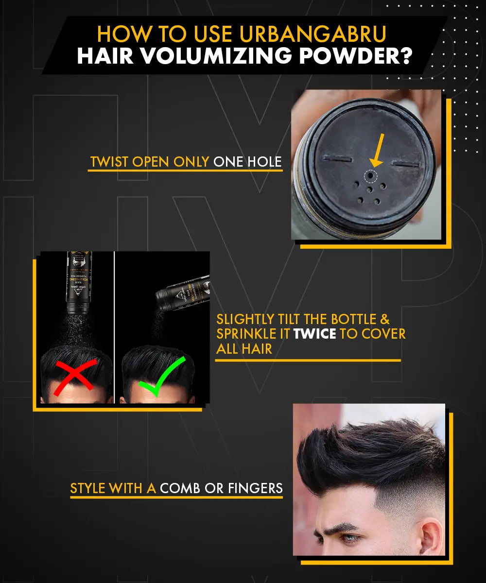 Urbangabru Hair Volumizing Powder Wax 10gm