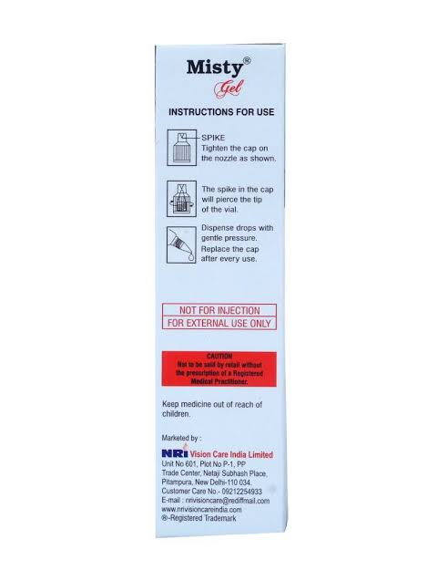 Misty Gel 10 Ml