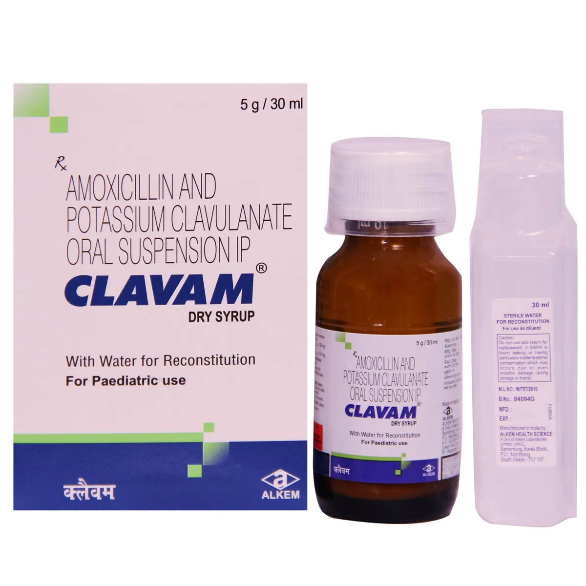 Clavam Dry Syp 30ml