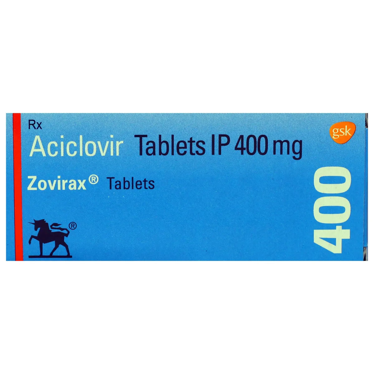 Zovirax 400mg Tab