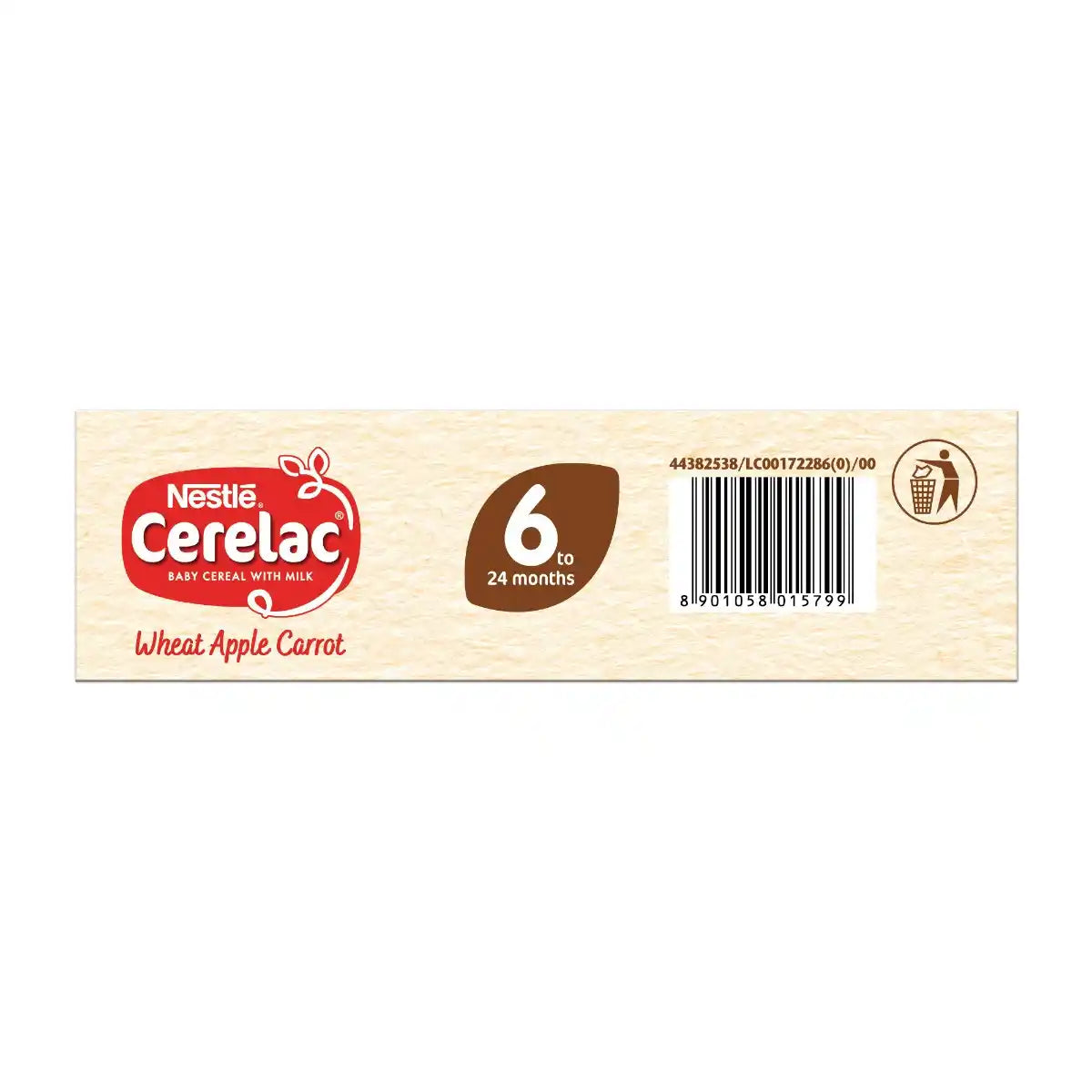 Cerelac With Milk Wheat Apple Carrot 300g No 6