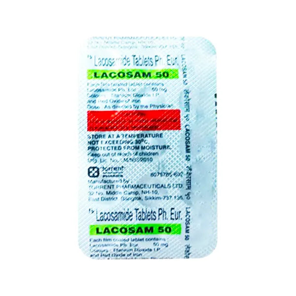 Lacosam 50mg Tab 1*15