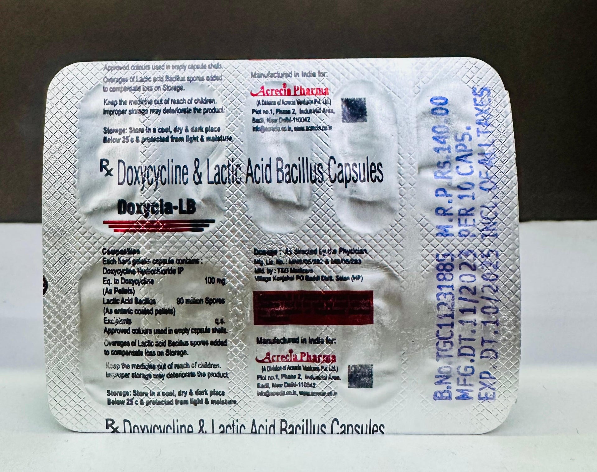 Doxycia Lb Capsules