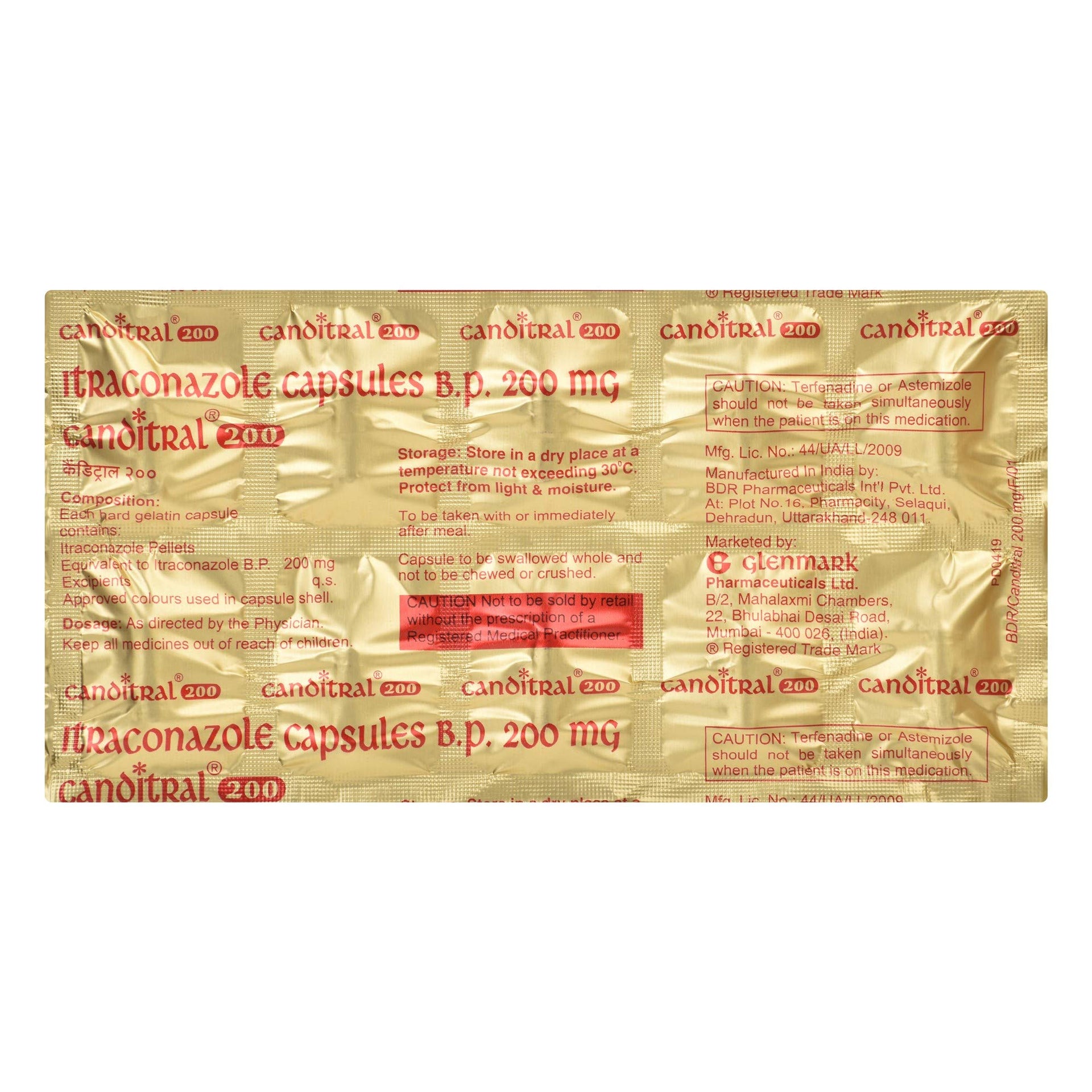 Canditral Cap 200 Mg