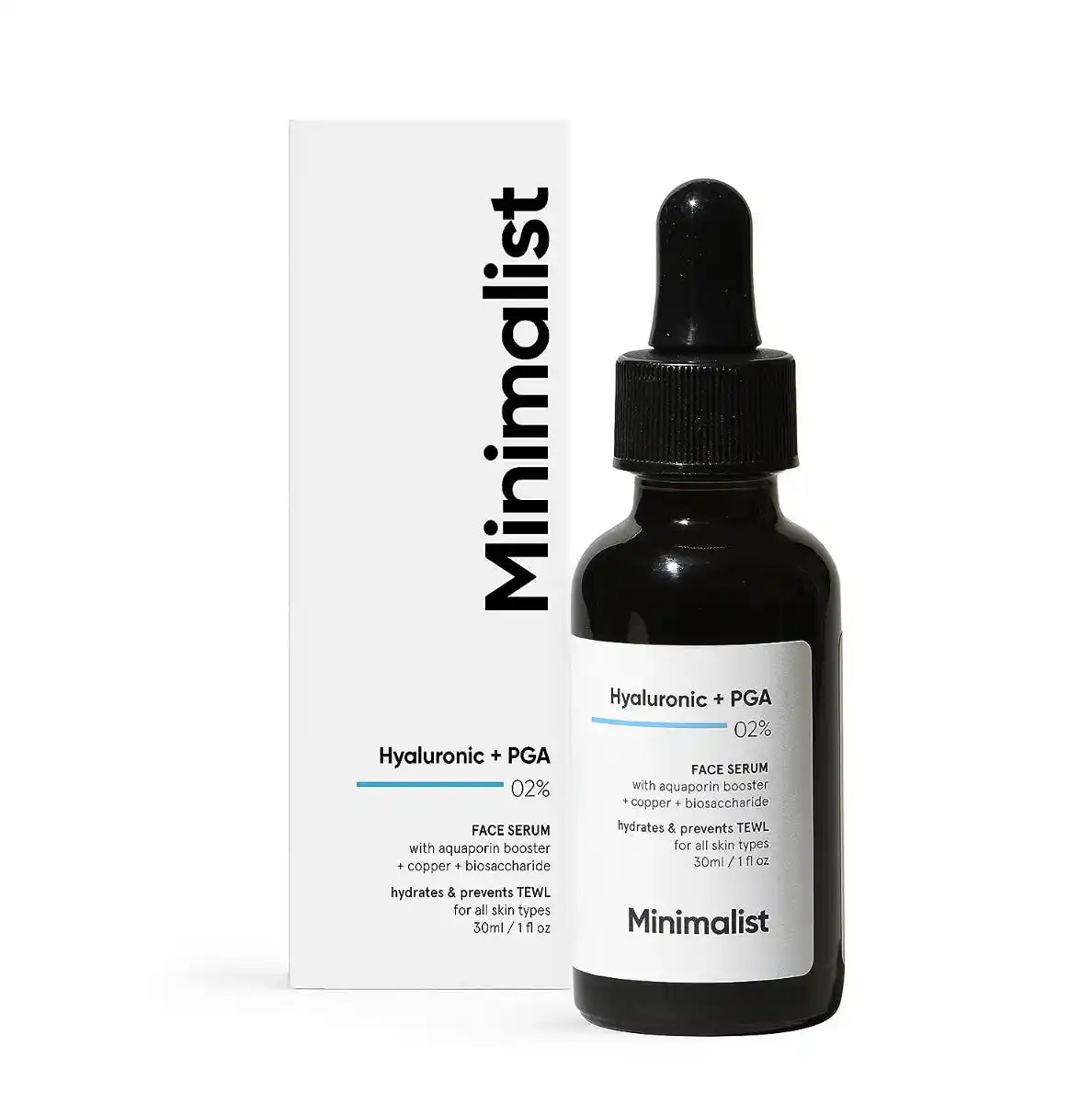 Minimalist 02% Hyaluronic Acid +Pga Face Serum 30ml Intense Hydration