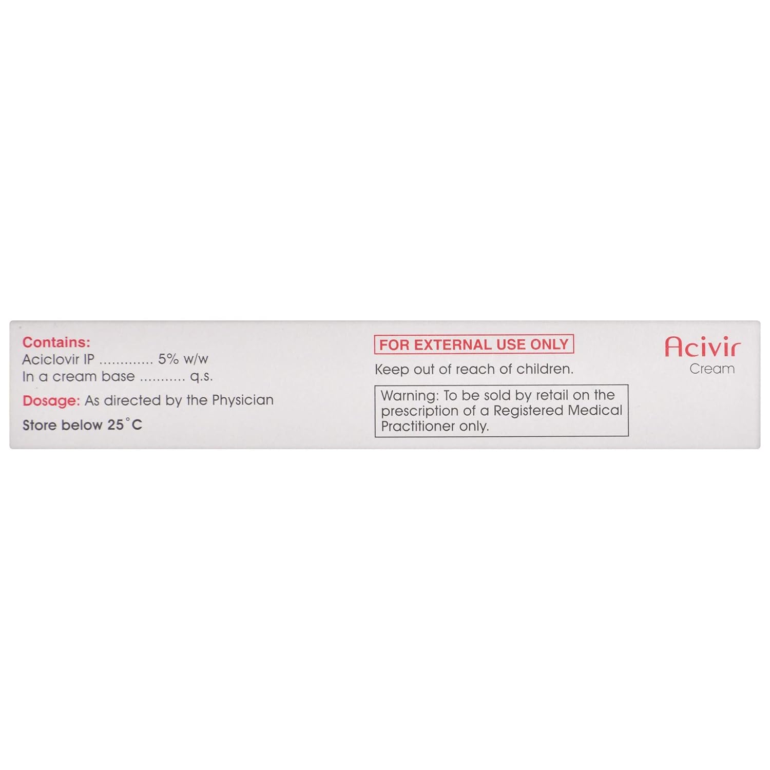 Acivir Cream 10gm