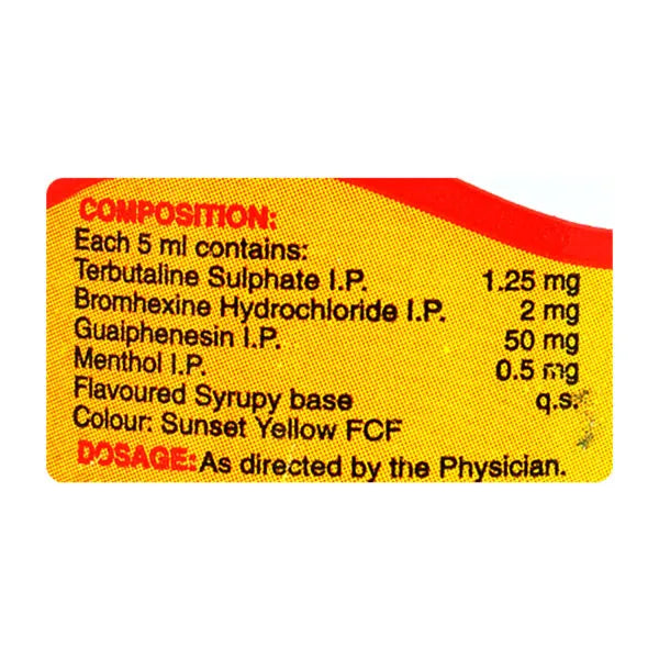 Ascoril Plus Expectorant. 120ml