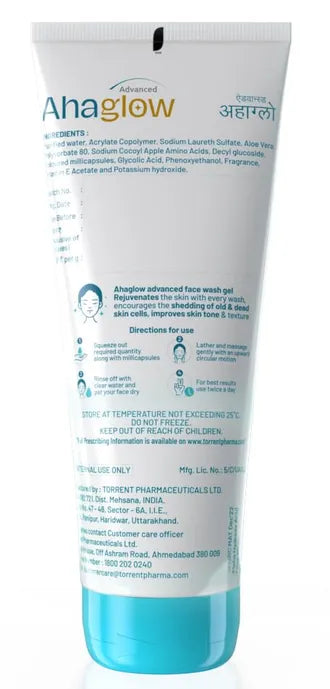Ahaglow Face Wash Gel 100g