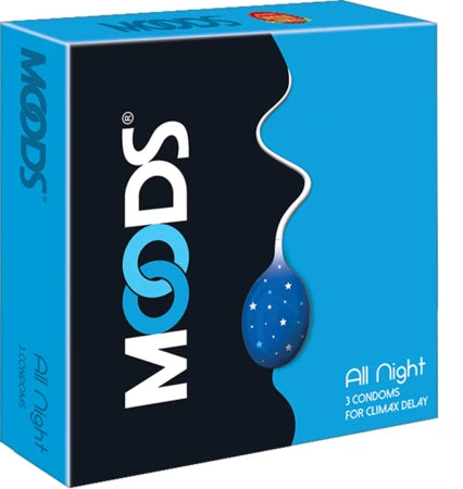 Moods Allnight Condoms - Pack Of 3'S