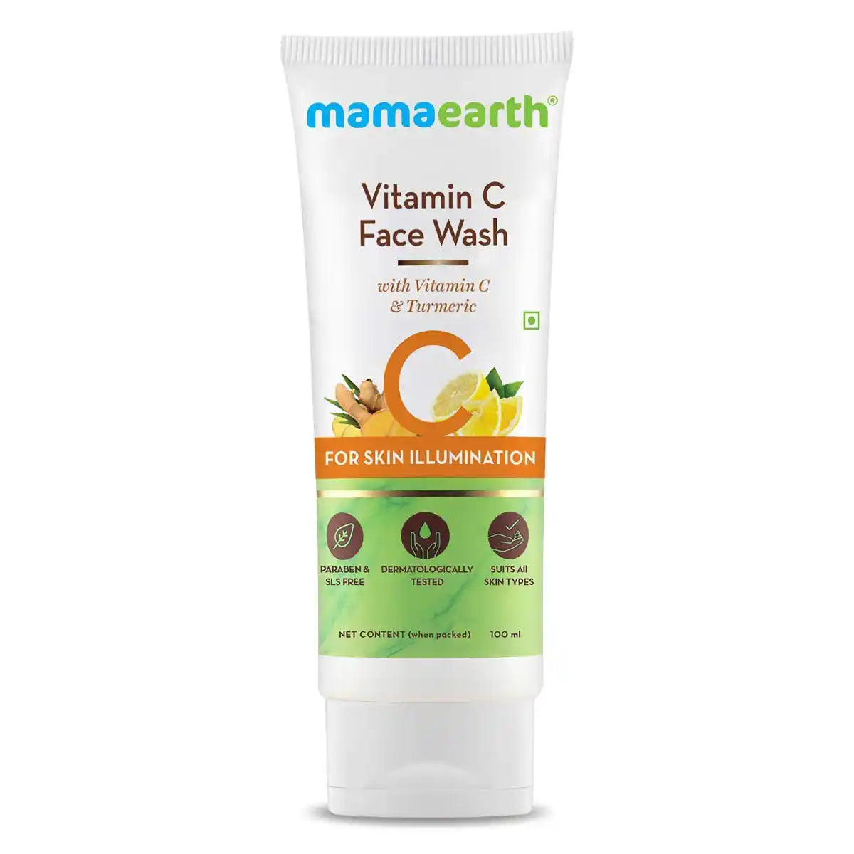 Mamaearth Vitamin C Face Wash 150ml With Turmeric