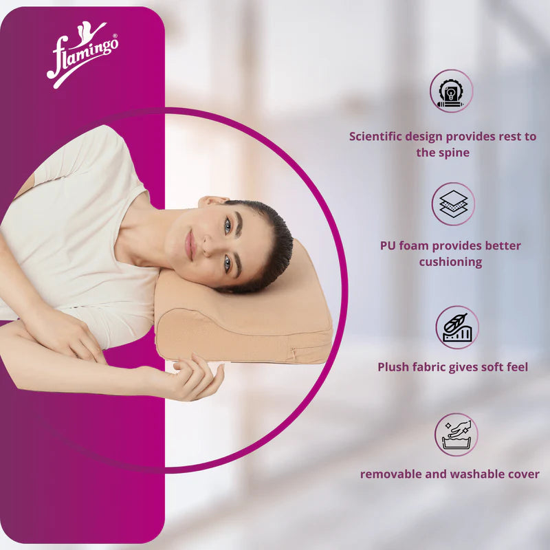 Flamingo Cervical Pillow
