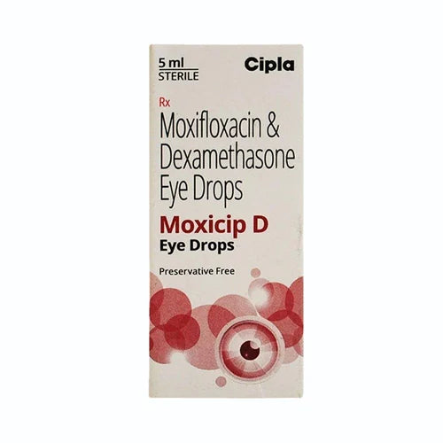 Moxicip (D) Eye Drop 5 Ml