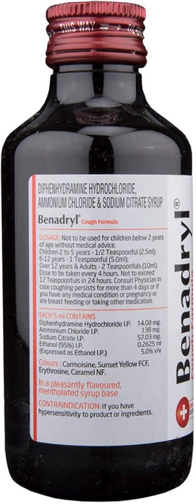 Benadryl Syp 50 Ml