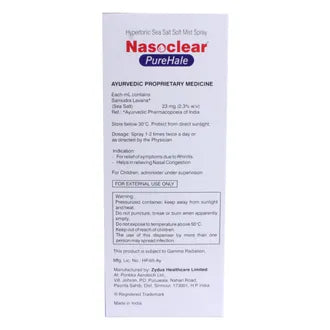 Nasoclear Purehale 50ml