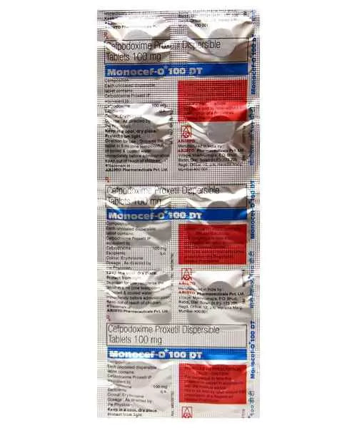 Monocef O 100mg Dt