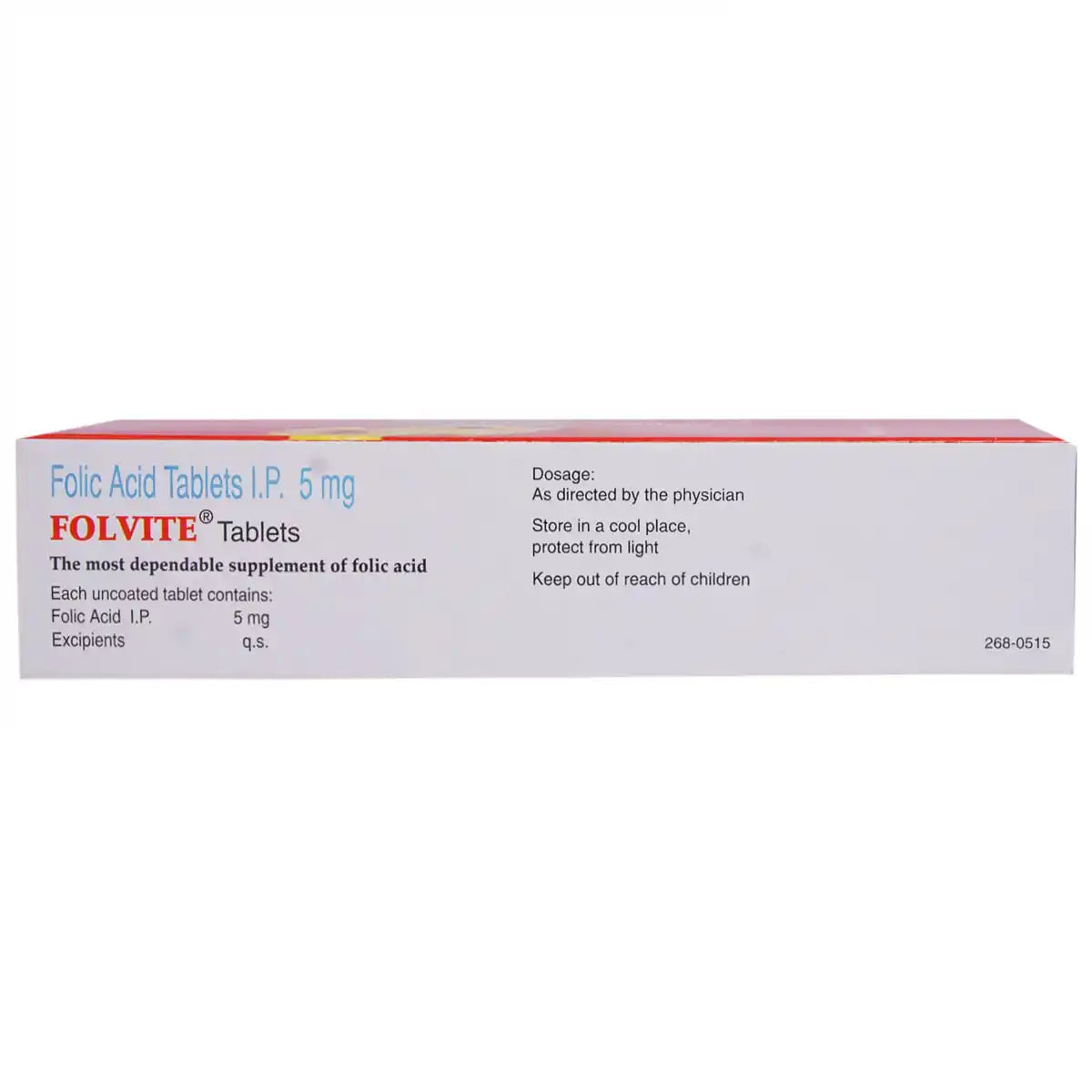 Folvite Tab 5 Mg