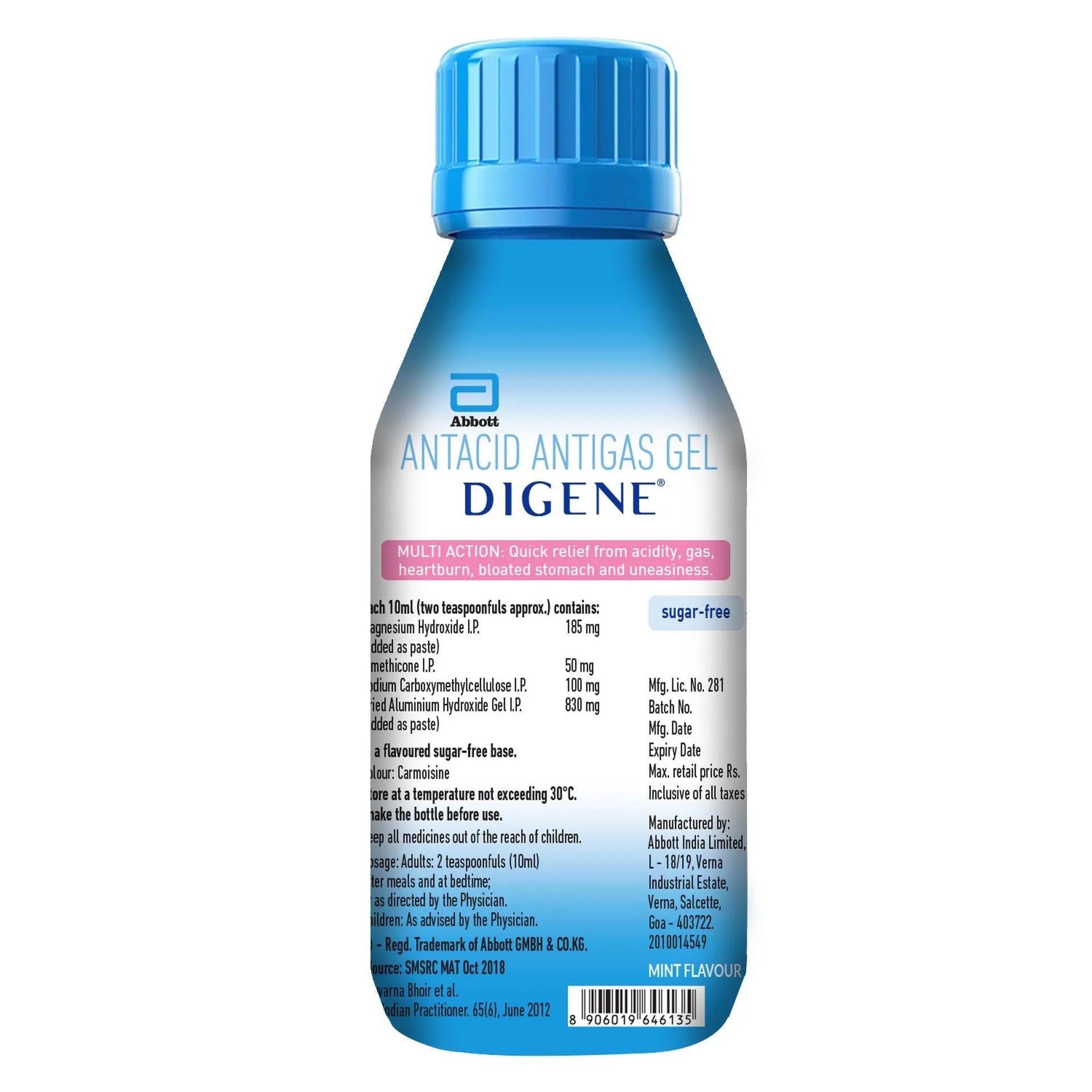 Digene Gel Mint 200 Ml