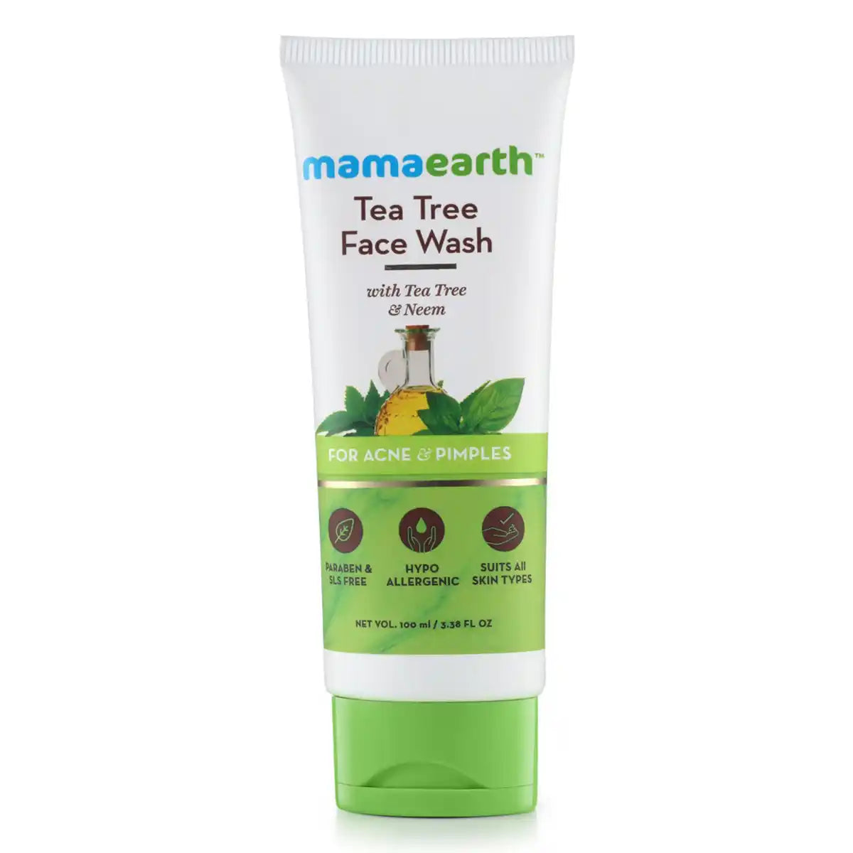 Mama Earth Tea Tree Face Wash 100ml
