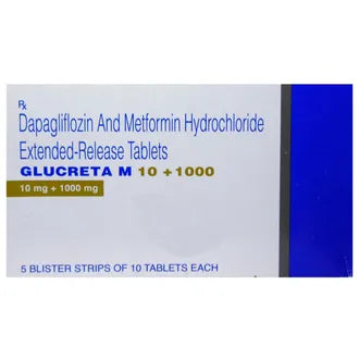 Glucreta M 10+1000 Tab 10