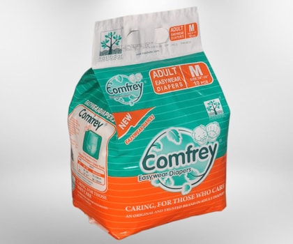 Comfrey Easywear Diapers, M