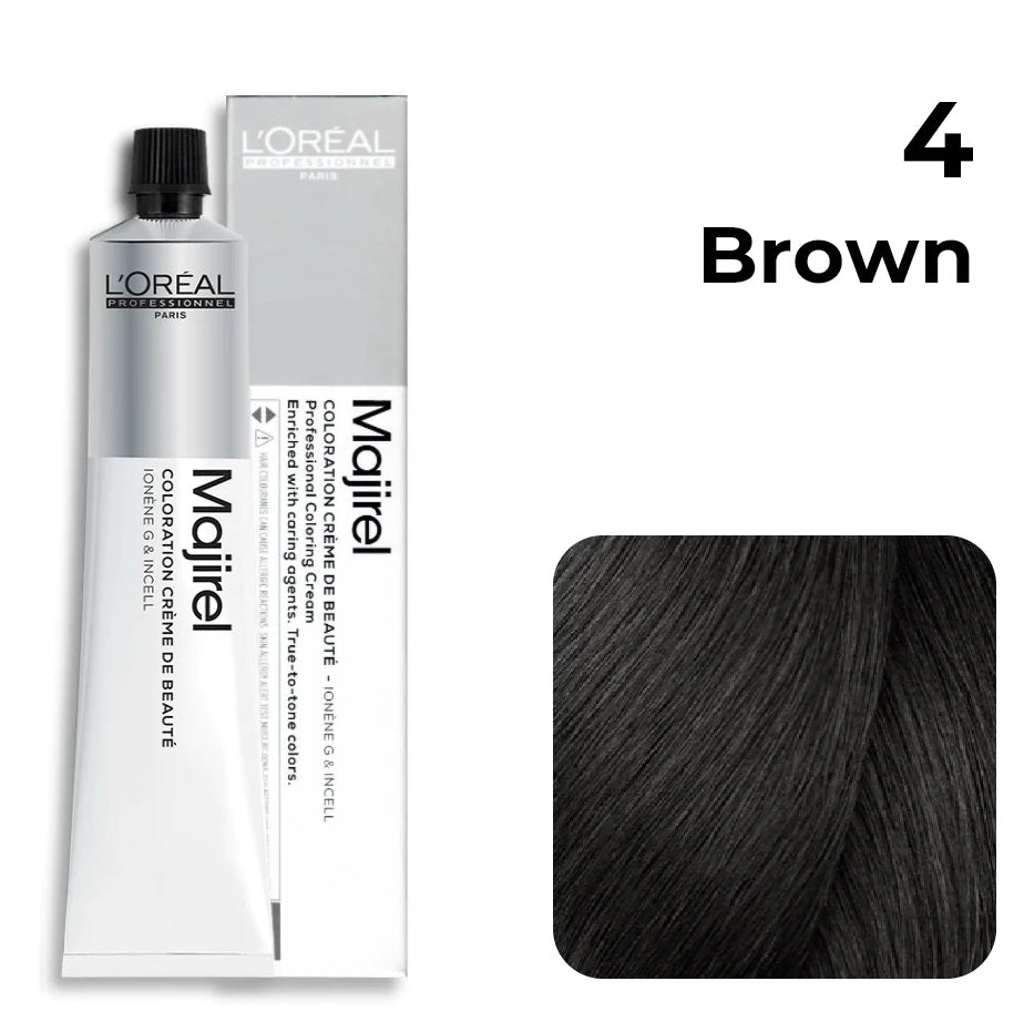 4 Loreal Majirel 49g (Brown)
