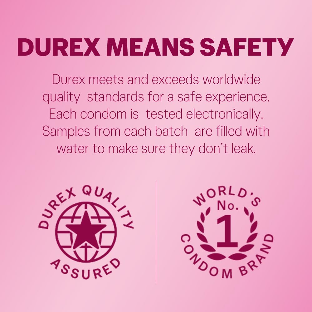 Durex Extra Thin Bubblegum Flavoured Condoms For Men- 10s