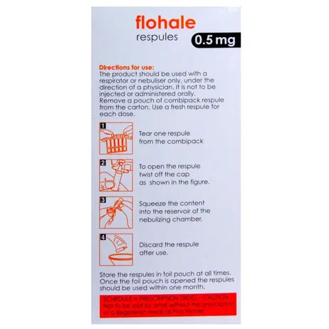 Flohale 0.5mg Respules