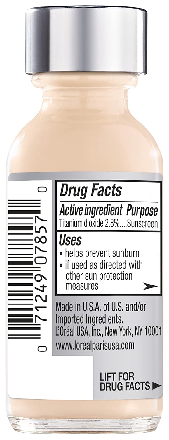L'Oreal Paris True Match Super-Blendable Liquid Natural All Skin Makeup Soft Ivory 1-Fluid Ounce 2 Ea 30ml
