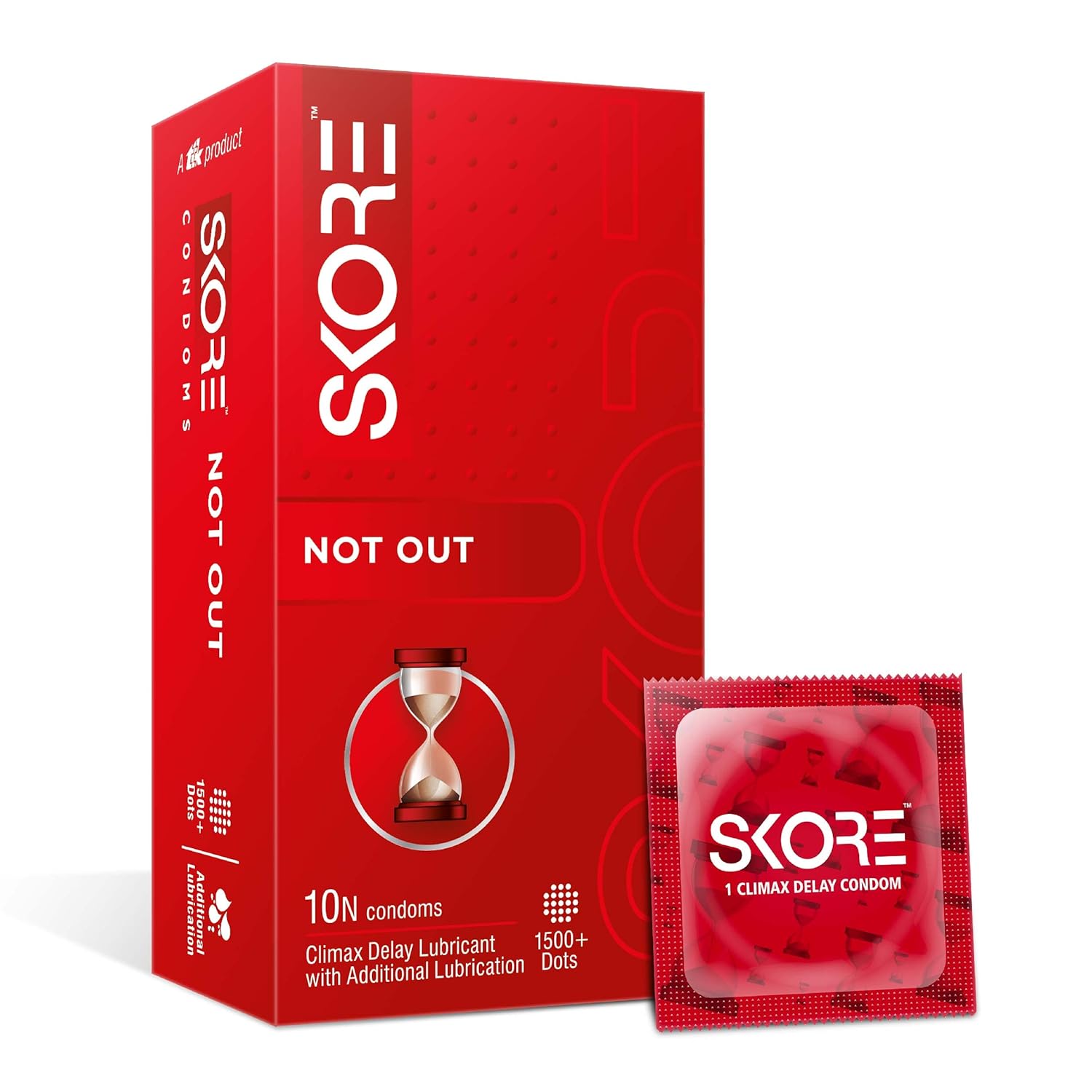 Skore Not Out Condoms - 20 Piece