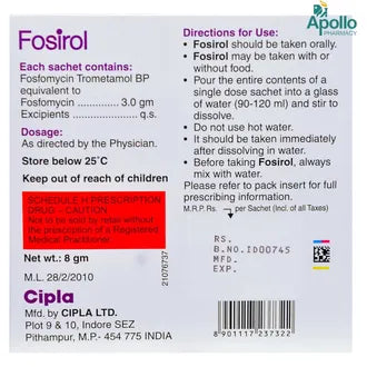 Fosirol Powder 8 Gm