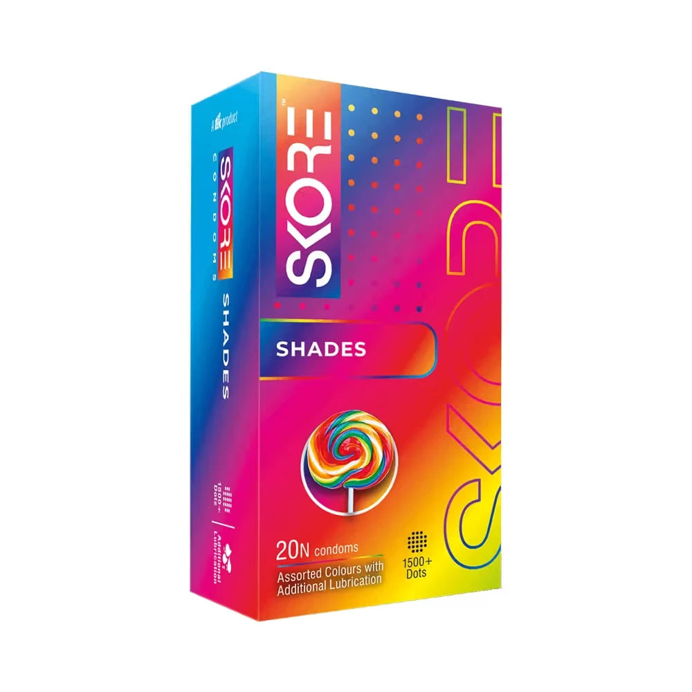 Skore Shades Condoms 20 Pcs