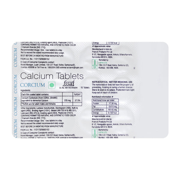 Corcium Tab