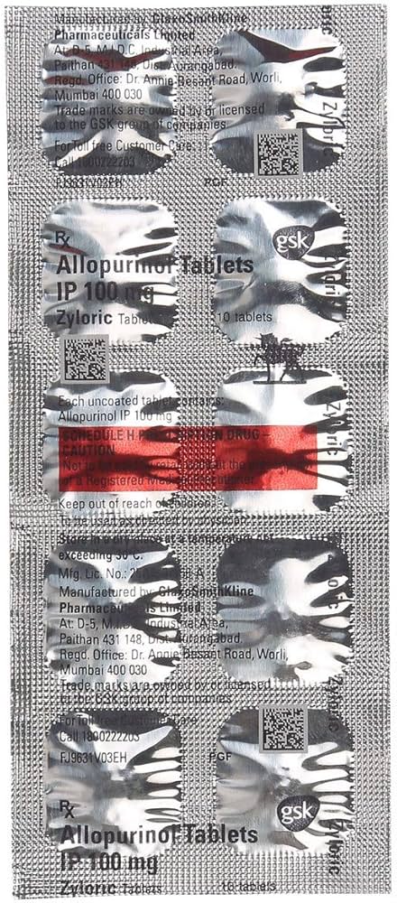Zyloric Tab 100mg