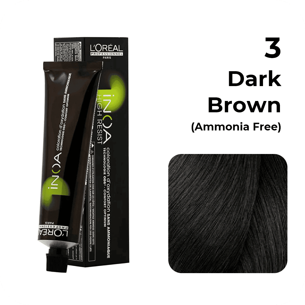 3 Loreal Inoa (Dark Brown)