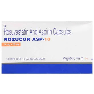 Rozucor Asp 10 Mg Tab 10  Tab