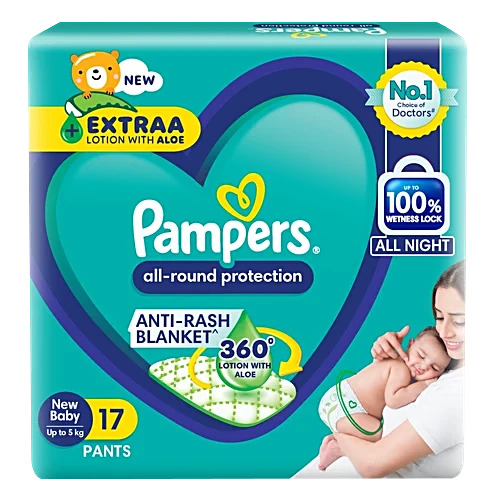 Pampers All Round Protection New Baby  17